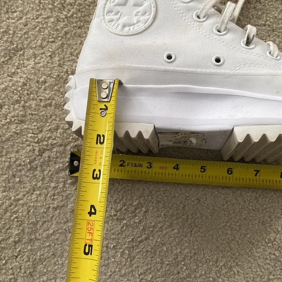 Converse White High-Top Sneakers - Picture 12 of 16